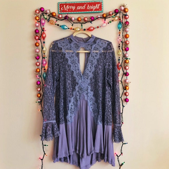 Free People Tops - ✨ Free People New Tell Tale Lace Tunic ✨